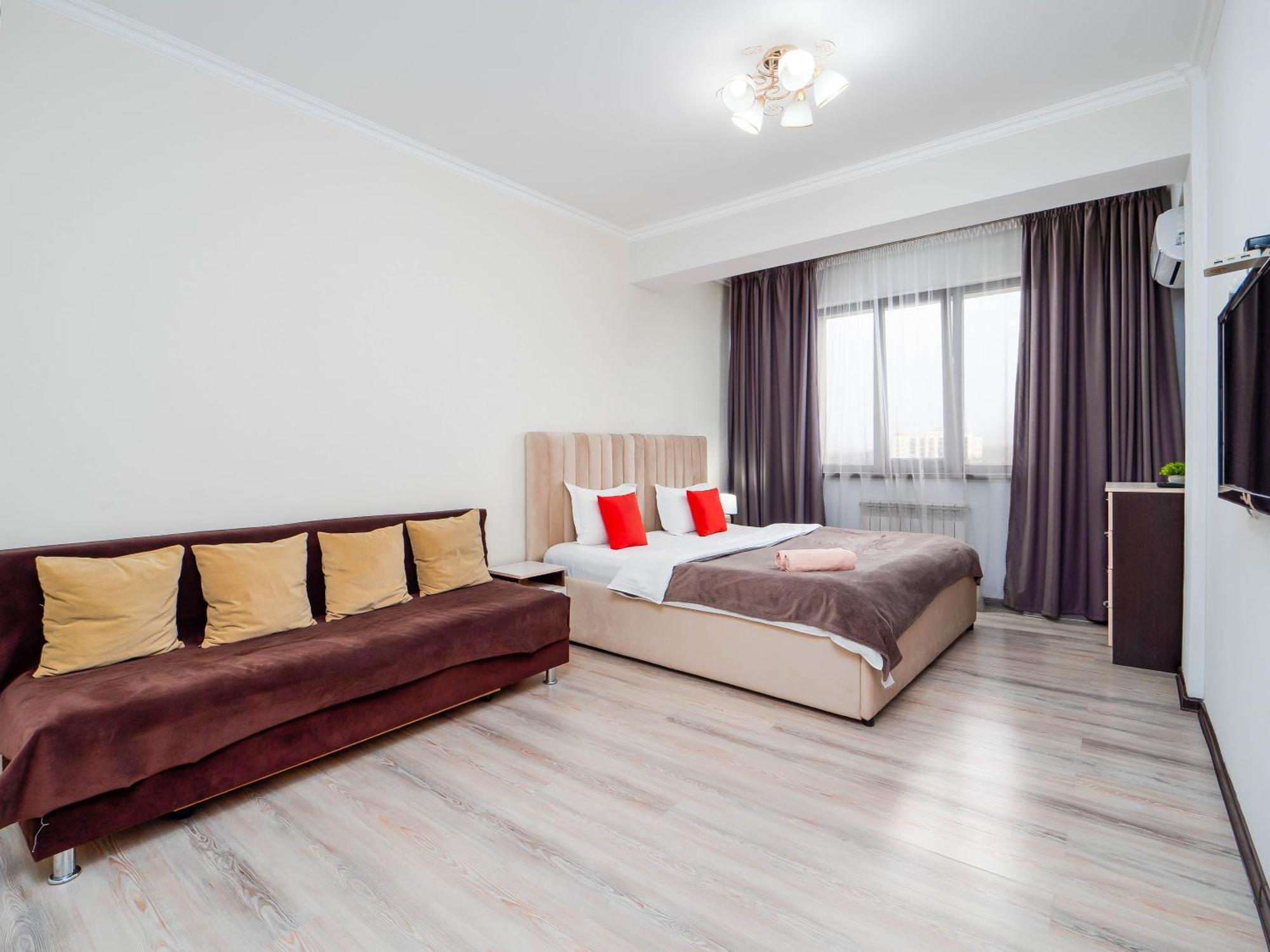 Appartments " Zhetysu-4" Almaty Eksteriør billede